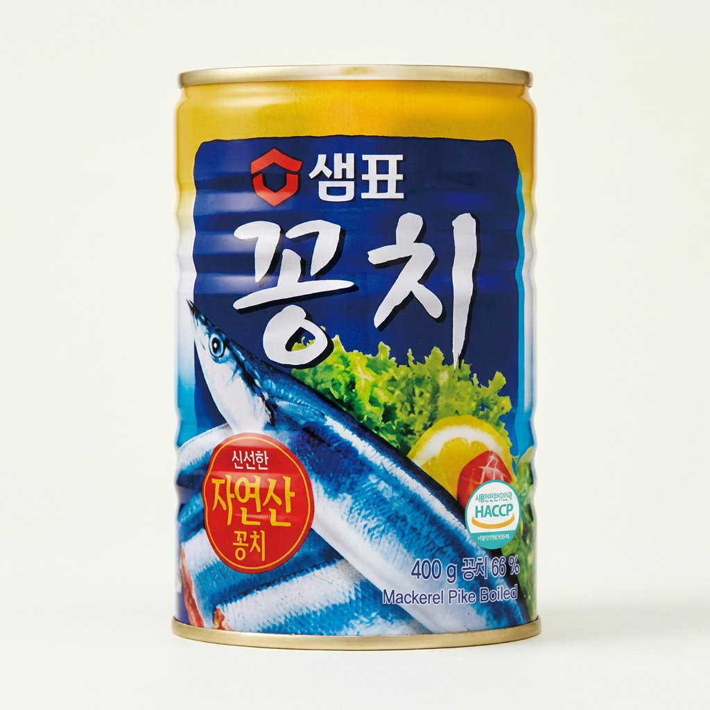 샘표 꽁치 원터치 통조림, 400g, 2개