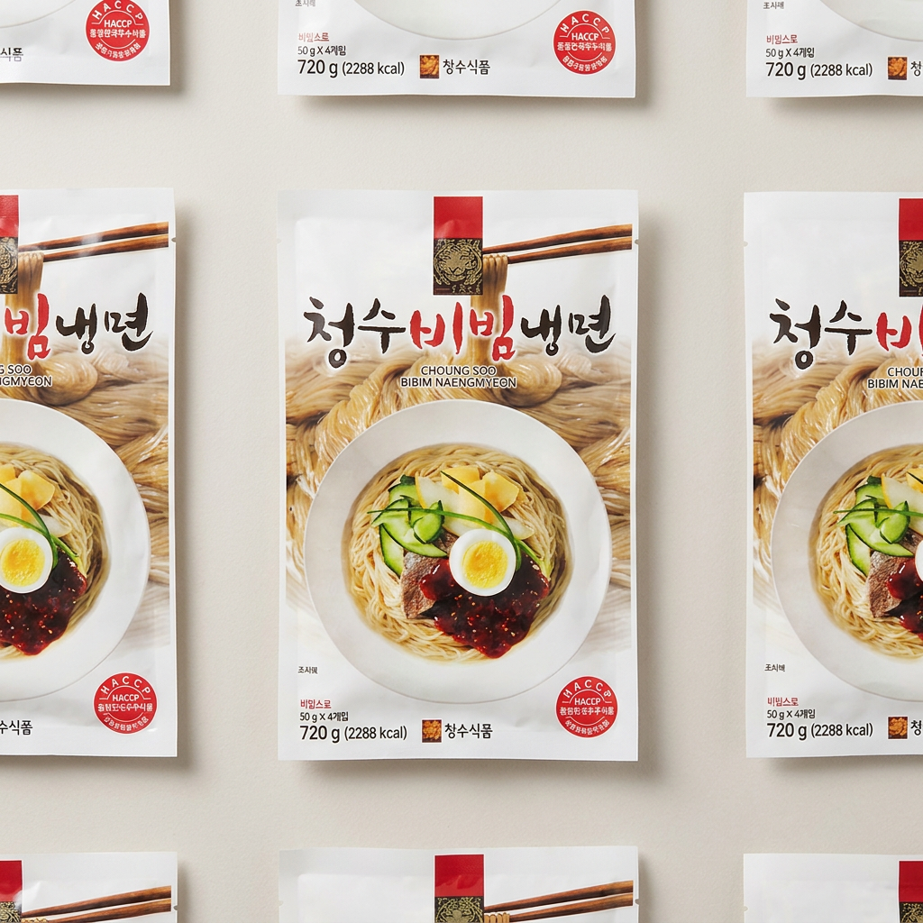 청수식품 청수비빔냉면, 720g, 2개
