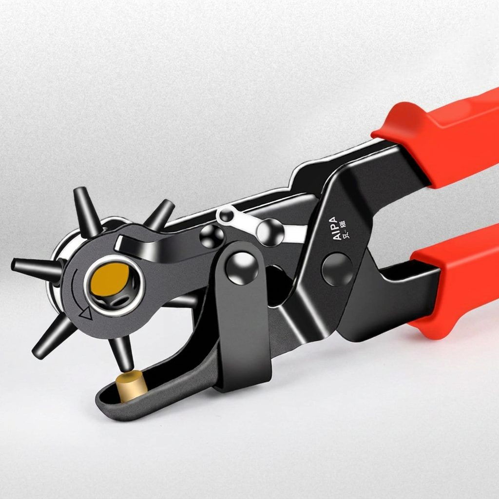 벨트 구멍 뚫기 벨트 가죽 원형 펀칭기 펀치, 원형, 19mm, 1개