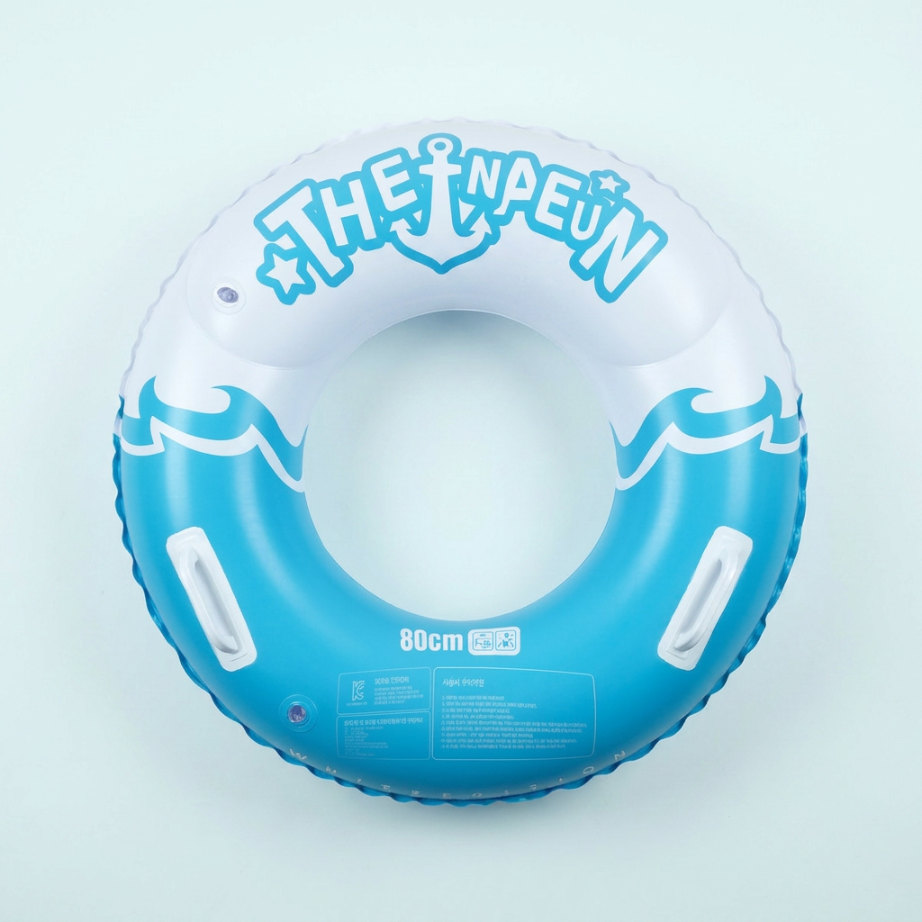 더나은 화이트에디션 물놀이튜브, 80cm, 1개