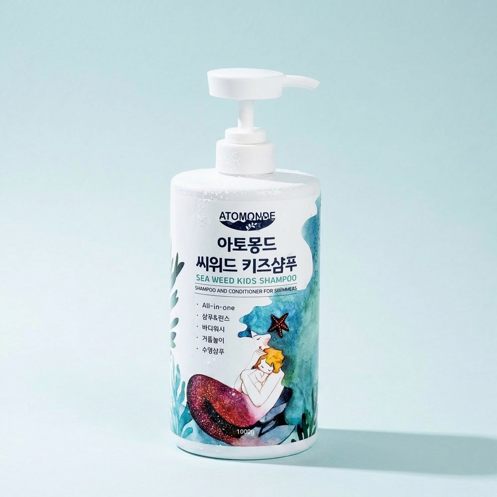 아토몽드 씨위드 키즈샴푸, 1000ml, 1개