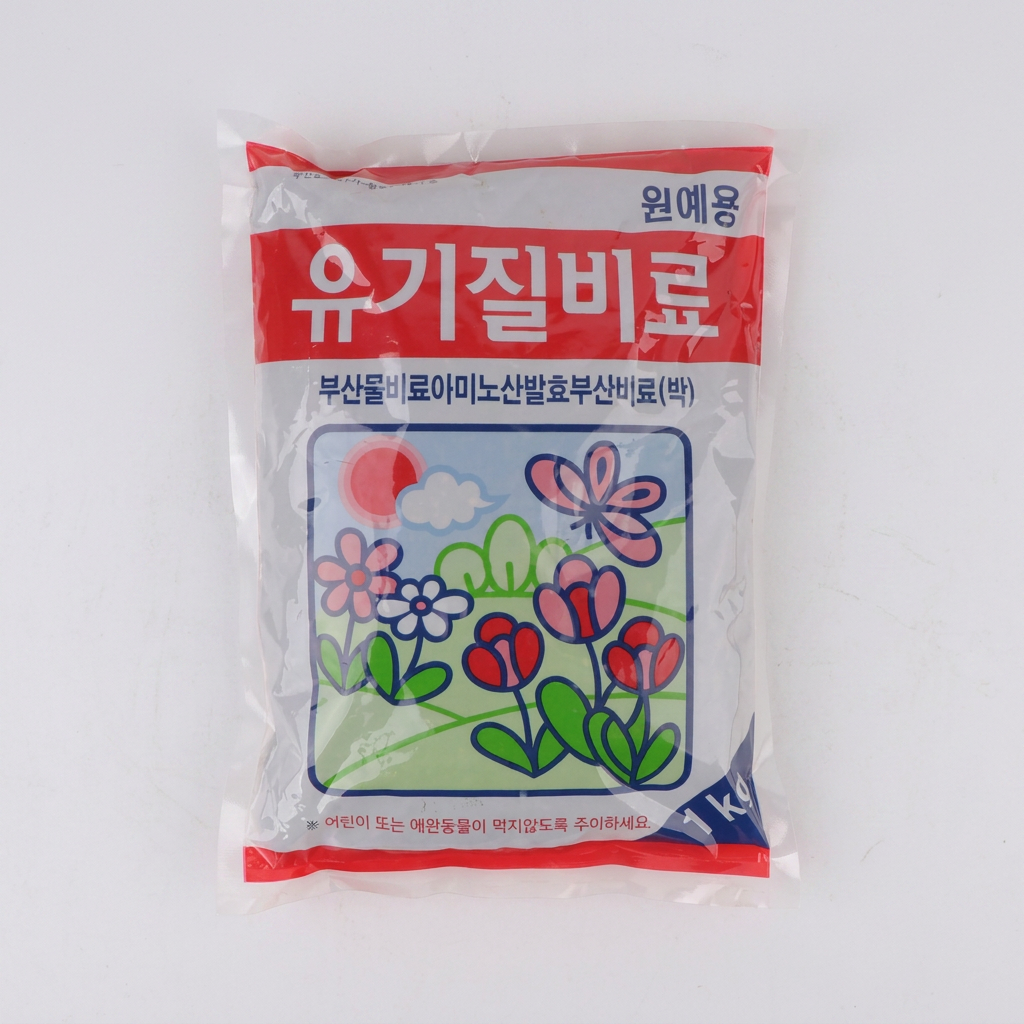 브로스코리아 유기질 비료, 1kg, 1개