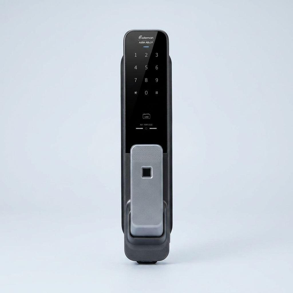 홈앤락 게이트맨 GP-900D 지문인식 푸시풀 도어락 디지털도어락 번호키 1초잠김, 설치 A지역, 방문설치