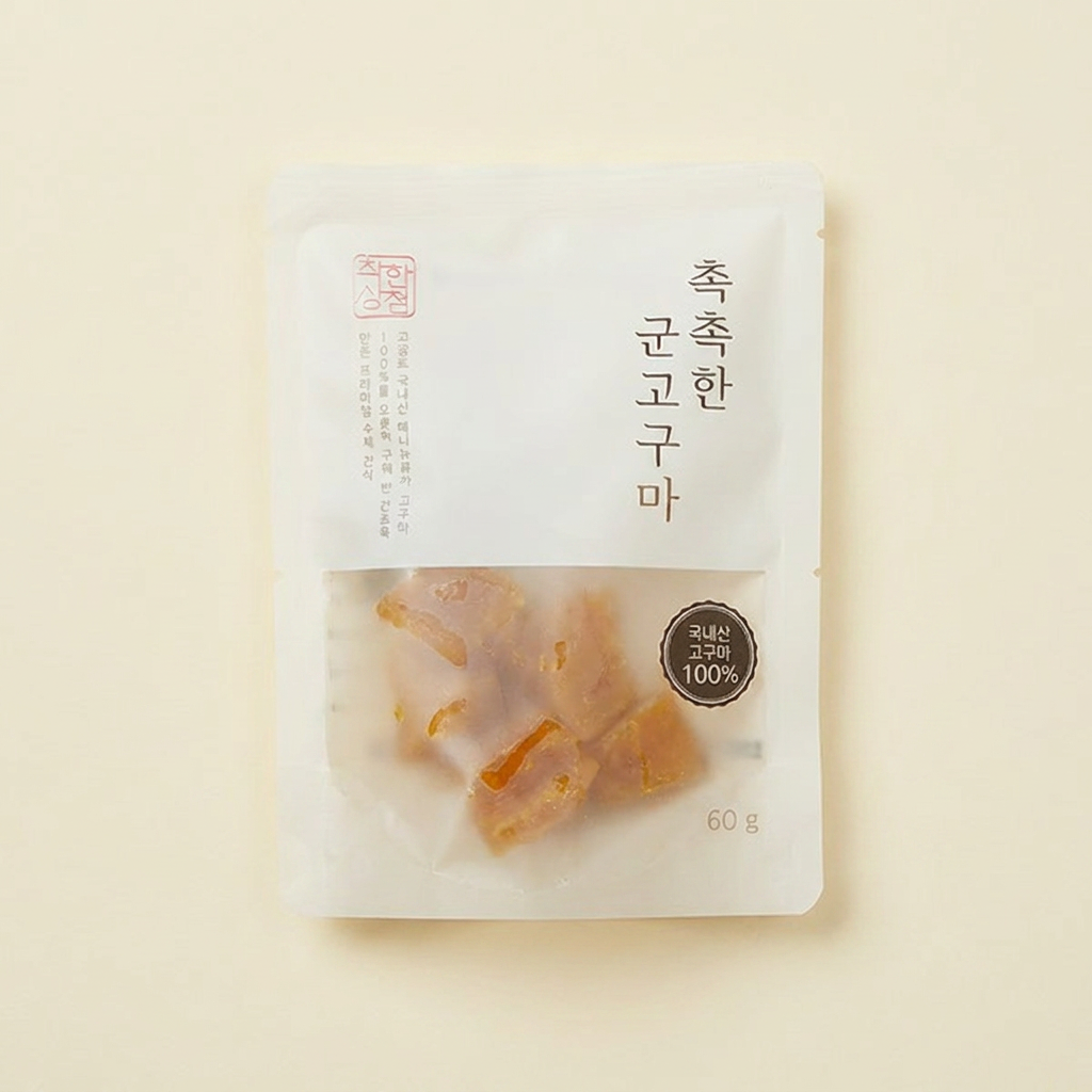 착한상점 촉촉한 군고구마, 60g, 7개