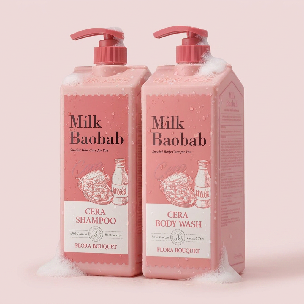 밀크바오밥 세라 샴푸+바디워시, 플로라부케, 1200ml, 1개 가격 추이 밀크바오밥 세라 샴푸+바디워시, 플로라부케, 1200ml, 1개 - 최저가 21,900원