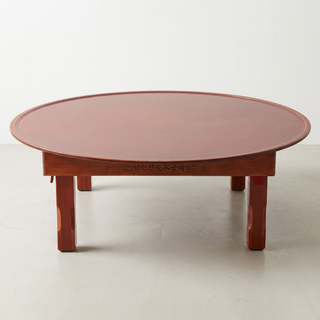 접이식 원형 밥상, 혼합색상, 75cm, 1개