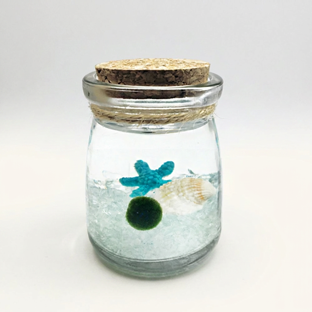 마리모 키우기 세트 별푸딩, 마리모, 1cm