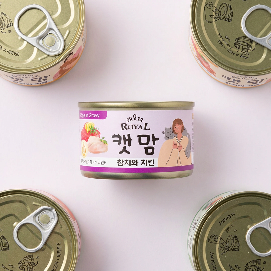 로얄 캣맘, 콤보, 160g, 24개