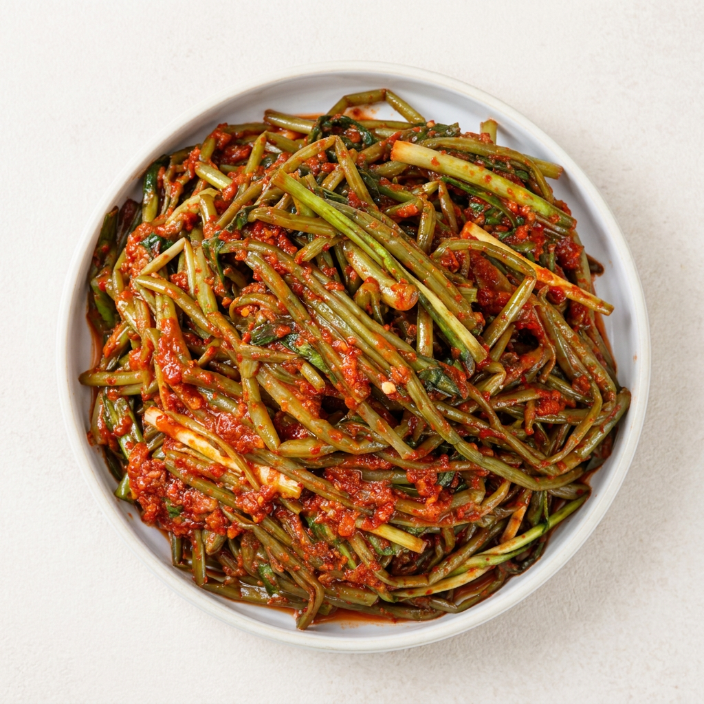 어사김치 국내산 전라도 고구마순김치, 500g, 1개