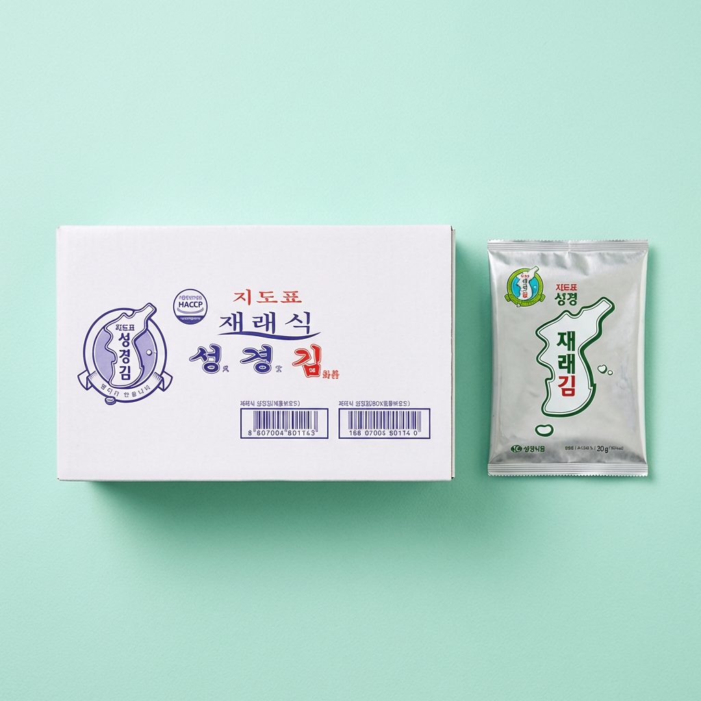 성경식품 재래 전장김, 30g, 20개
