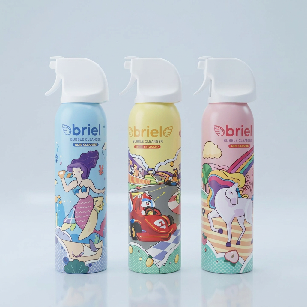 브리엘 유아 버블클렌저, 200ml, 6개