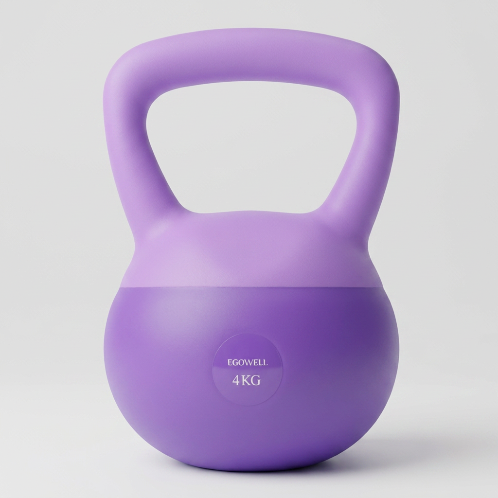 이고웰 프리미엄 말랑말랑 케틀벨, 바이올렛, 4kg, 1개