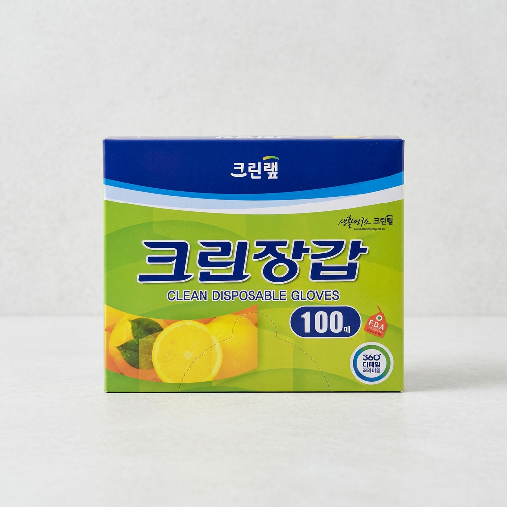 크린랲 크린장갑, 100매, 1개