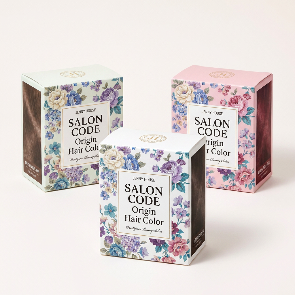 제니하우스 오리진 헤어 컬러, 모카브라운, 70ml, 2개