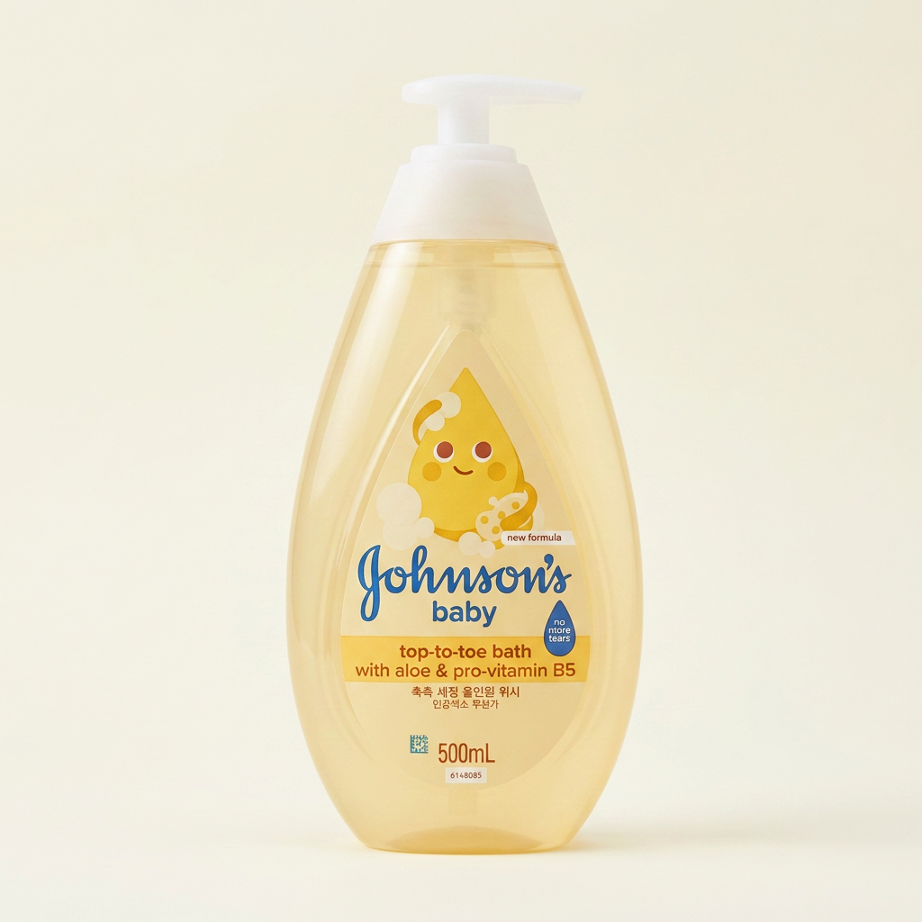 존슨즈 탑투토 바스, 500ml, 2개