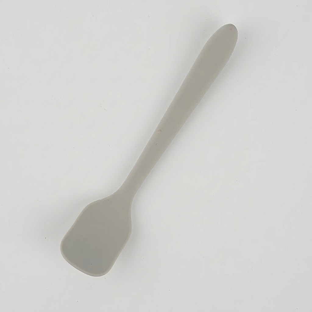 지니키친 실리콘 요거트 스푼 6종, 그레이, 1개