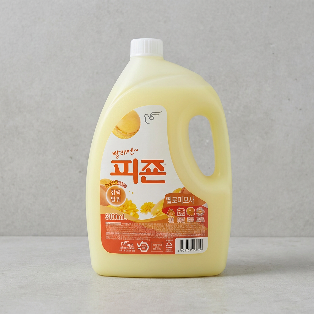 피죤 옐로 미모사 섬유유연제, 3100ml, 3개