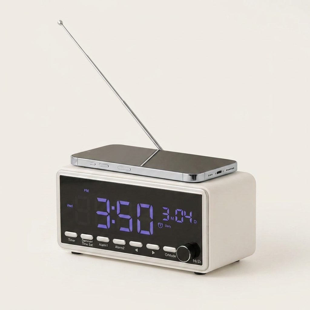 아이노트 무선 고속 충전 블루투스 스피커, BSR15W, 화이트, 1개