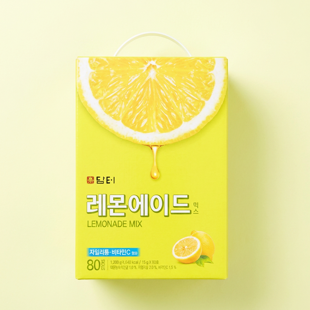 담터 레몬에이드믹스, 15g, 80개
