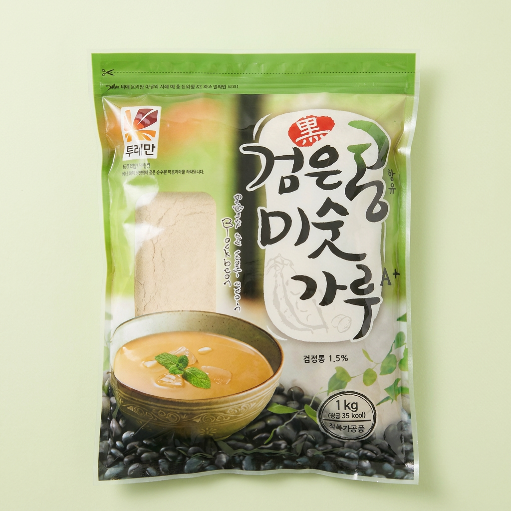 뚜레반 검은콩 미숫가루, 1kg, 2개