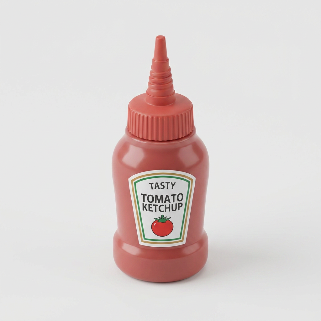 미니 소스병, 노랑, 23ml, 1개