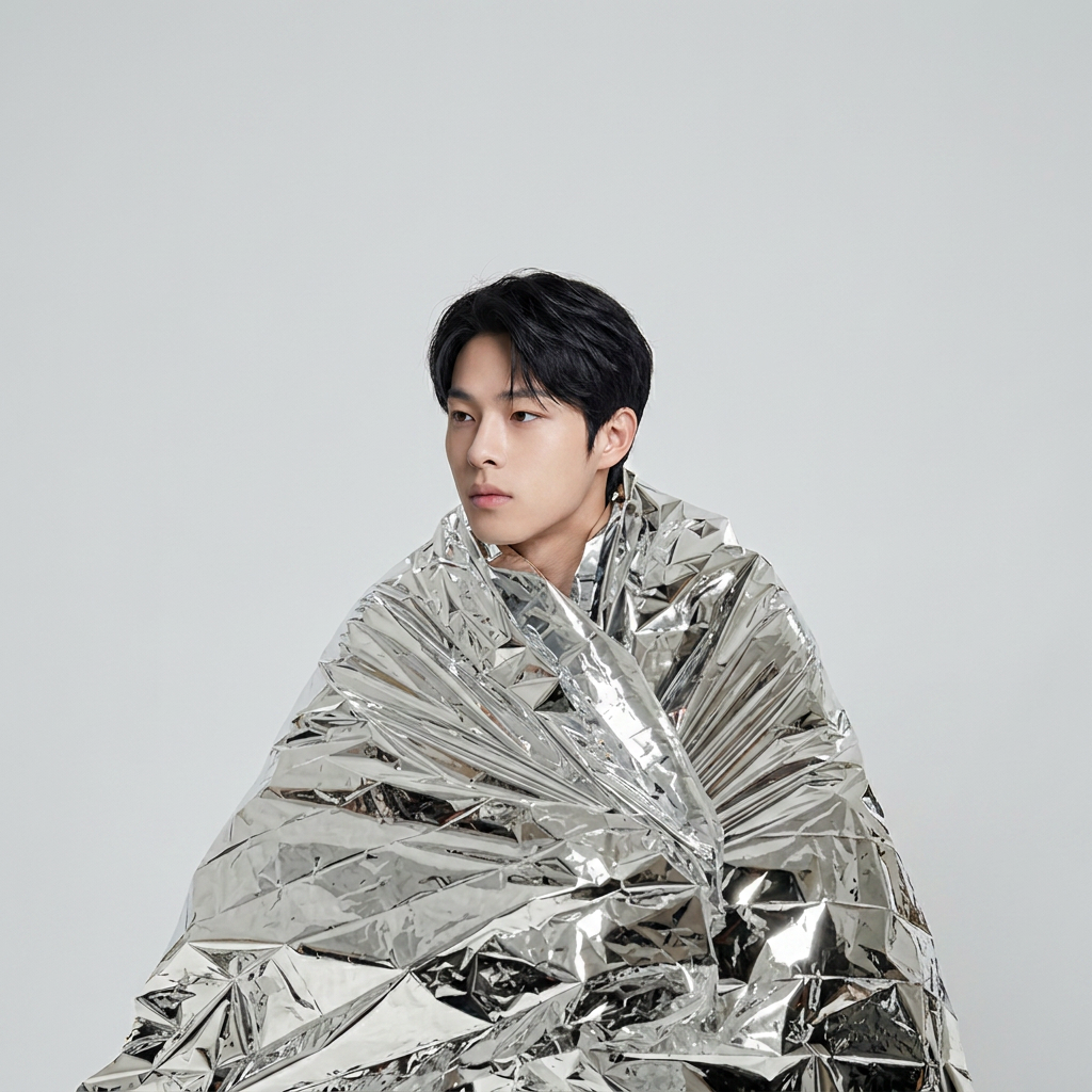 애니윙 비상용 보온 생존 은박담요, 10개
