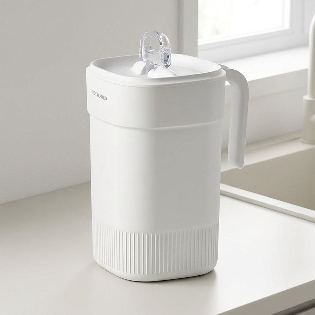 로얄포드 냄새막는 진공 밀폐 음식물 쓰레기통, 화이트, 3L, 1개 토스쇼핑 특가