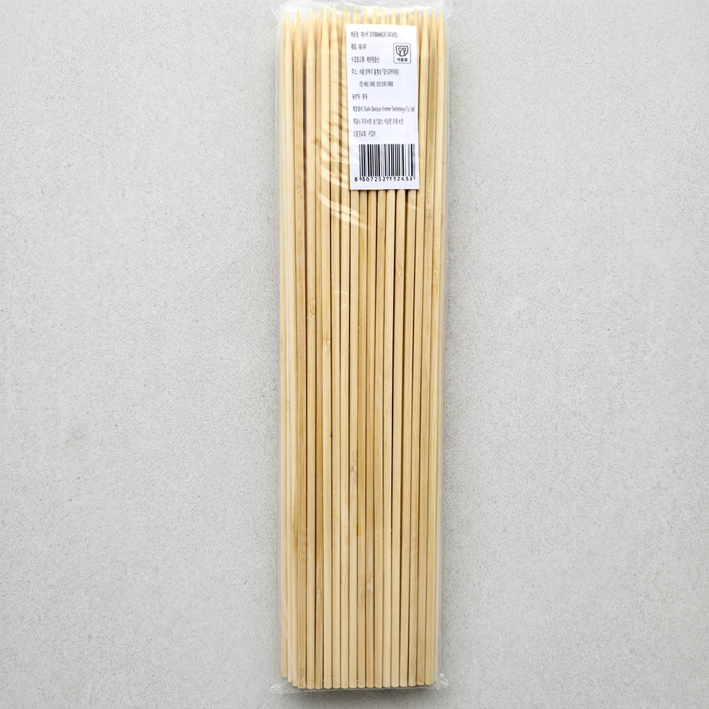 대나무 오뎅 꼬지, 40cm x 5mm, 100개, 1팩
