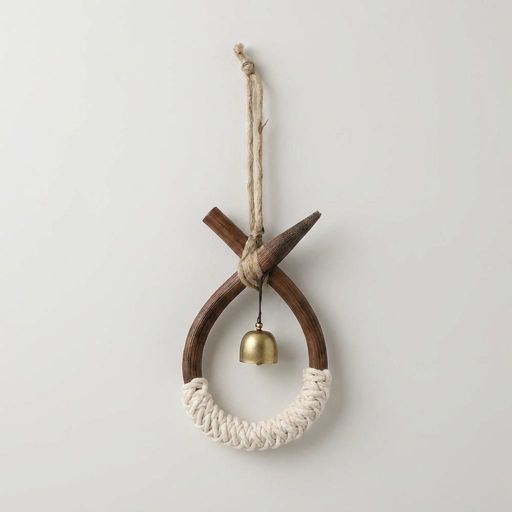 소코뚜레 오브제, 자석 후크, 선물포장, 12cm