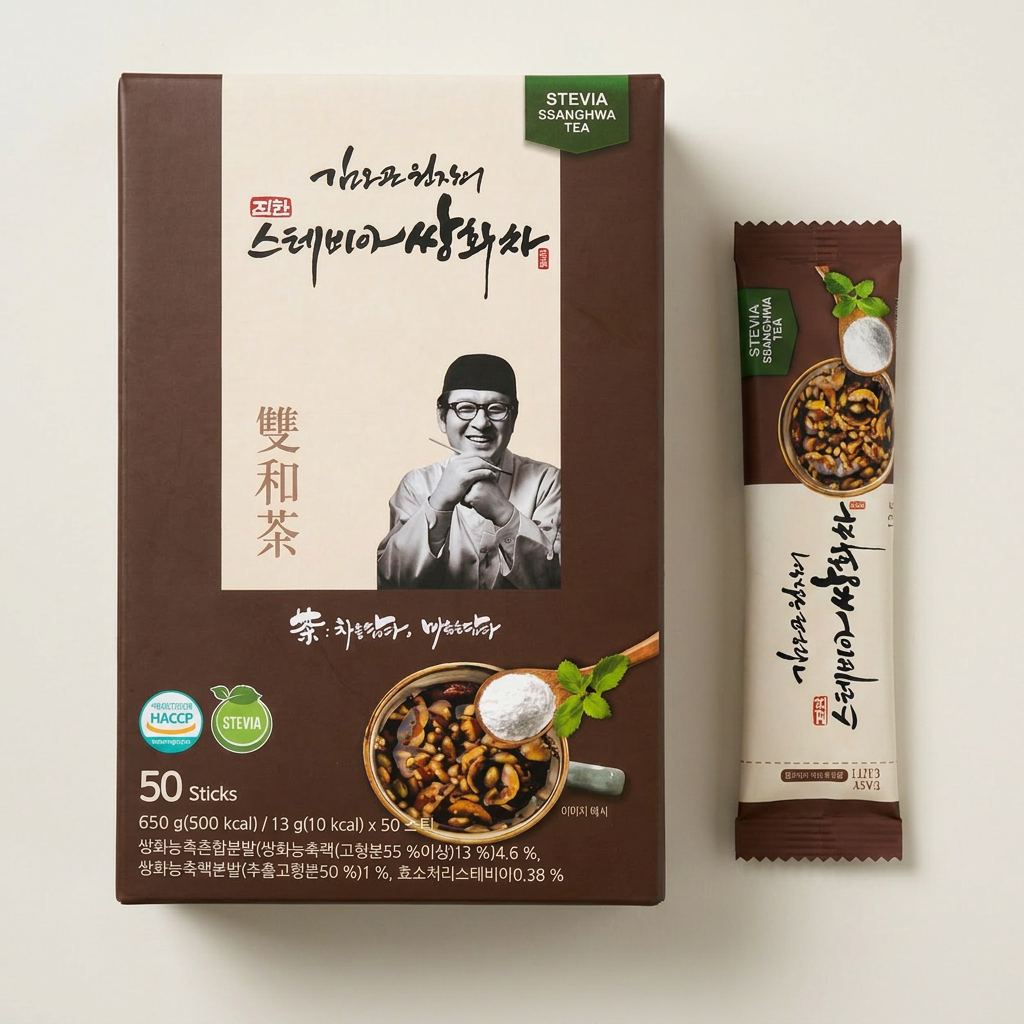 김오곤원장의 진한 스테비아 쌍화차, 13g, 50포, 3개