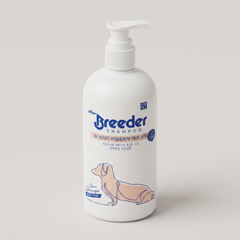 뉴브리더 강아지 비듬&피부케어 샴푸, 500ml, 2개
