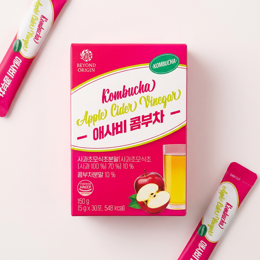 비욘드오리진 애사비 콤부차, 5g, 30포, 1개