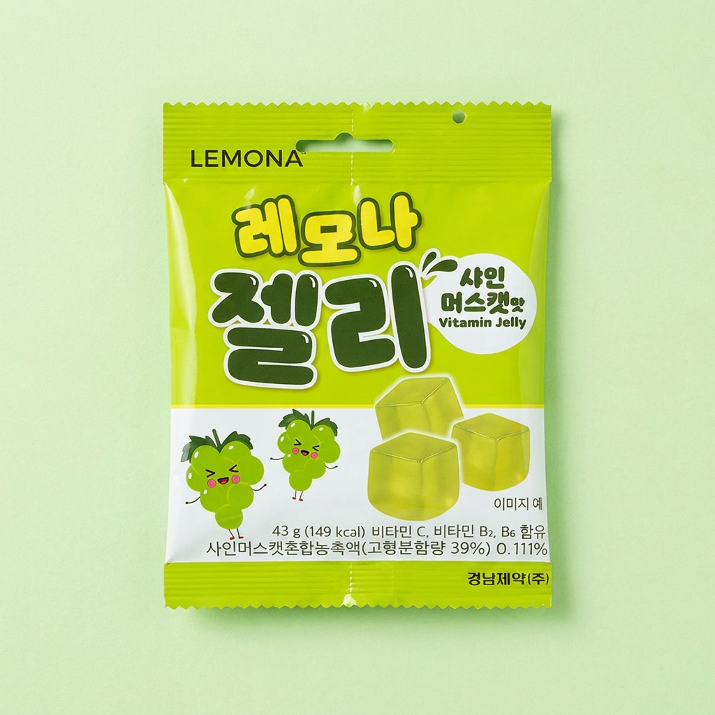 경남제약 레모나 샤인머스캣 젤리, 43g, 20개 토스쇼핑 특가