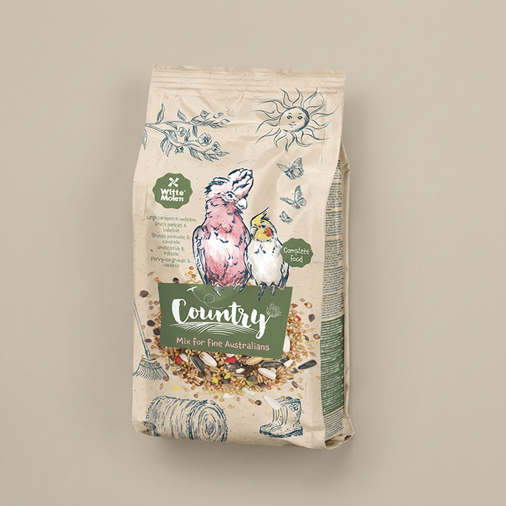 위트모렌 컨츄리 코뉴어 중소형 앵무사료, 550g, 1개