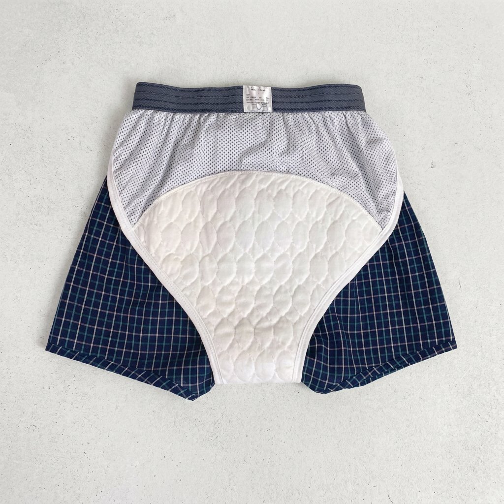 휴앤핏 남성 안심 요실금 팬티, 순면, 방수, L, 1개