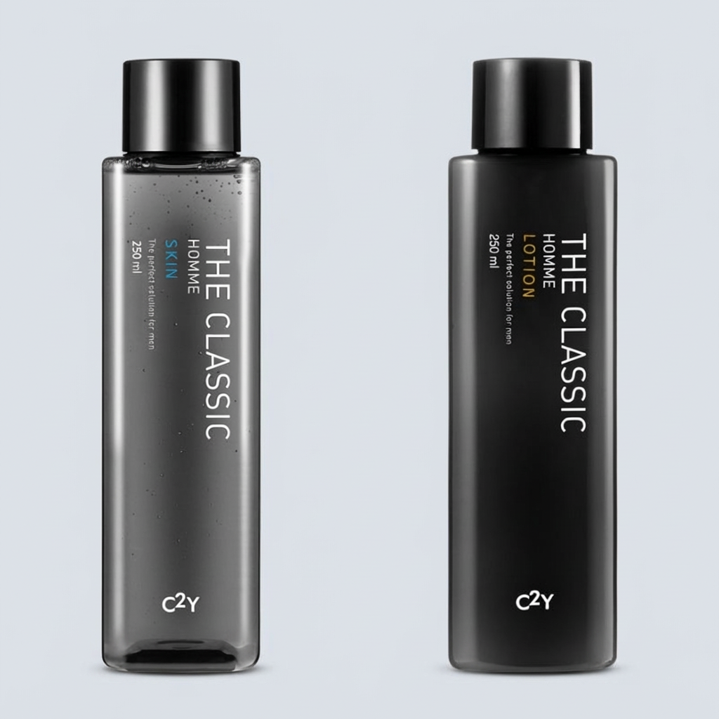 C2Y 더 클래식 옴므 스킨·로션, 스킨 250ml 2개 + 로션 250ml 1개, 750ml, 3개