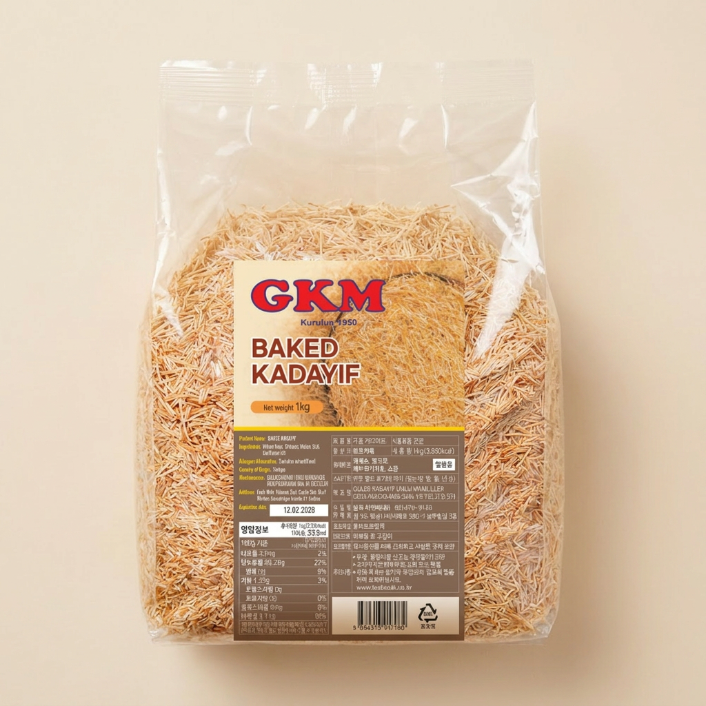 GKM 구운 카다이프, 1kg, 1개