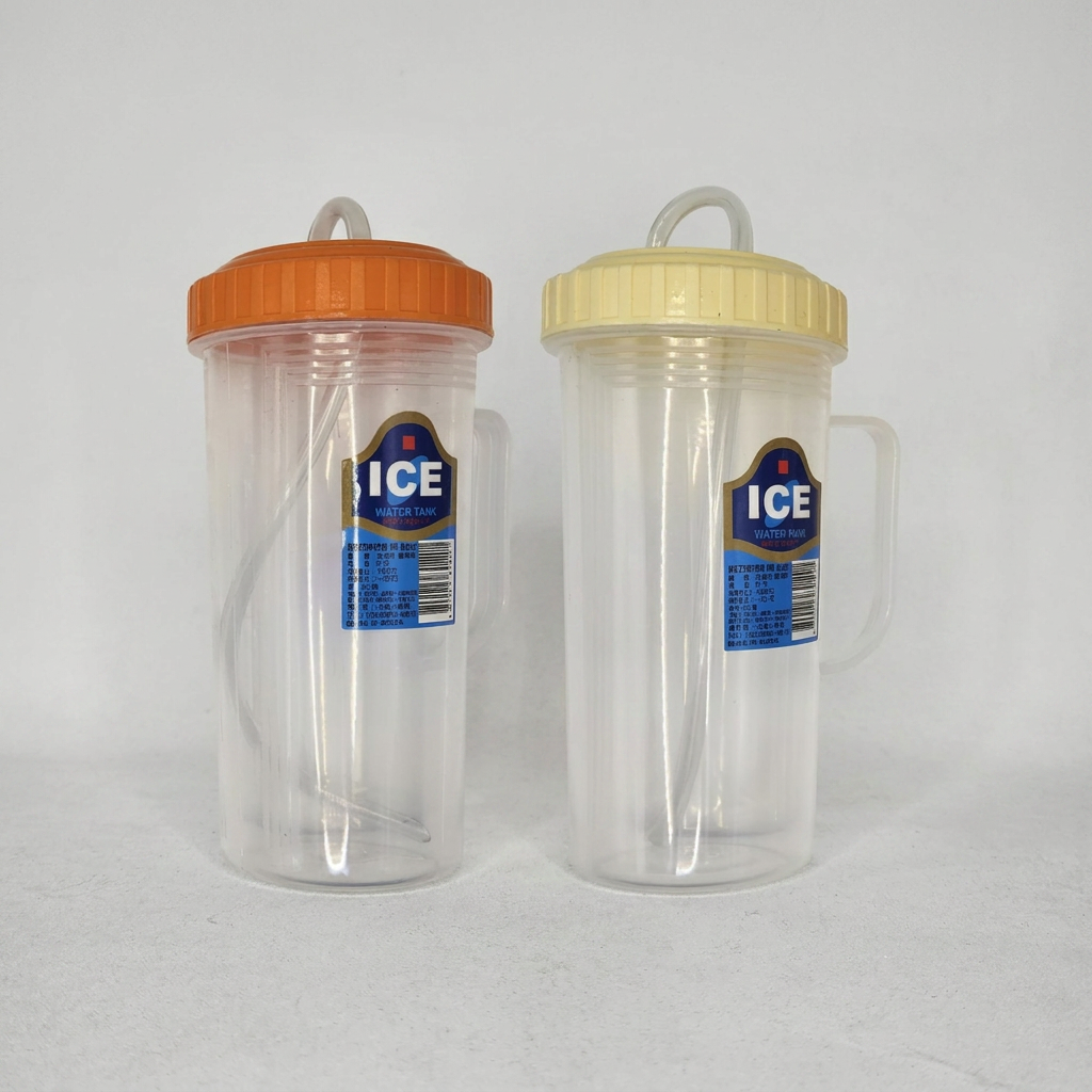 빨대컵 물통, 색상랜덤, 500ml, 1개