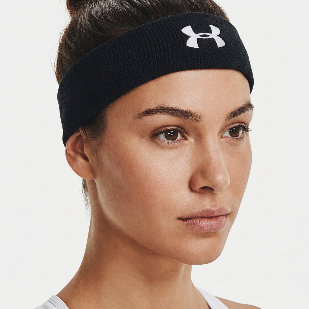 언더아머 헤어밴드, 블랙, FREE, 1개