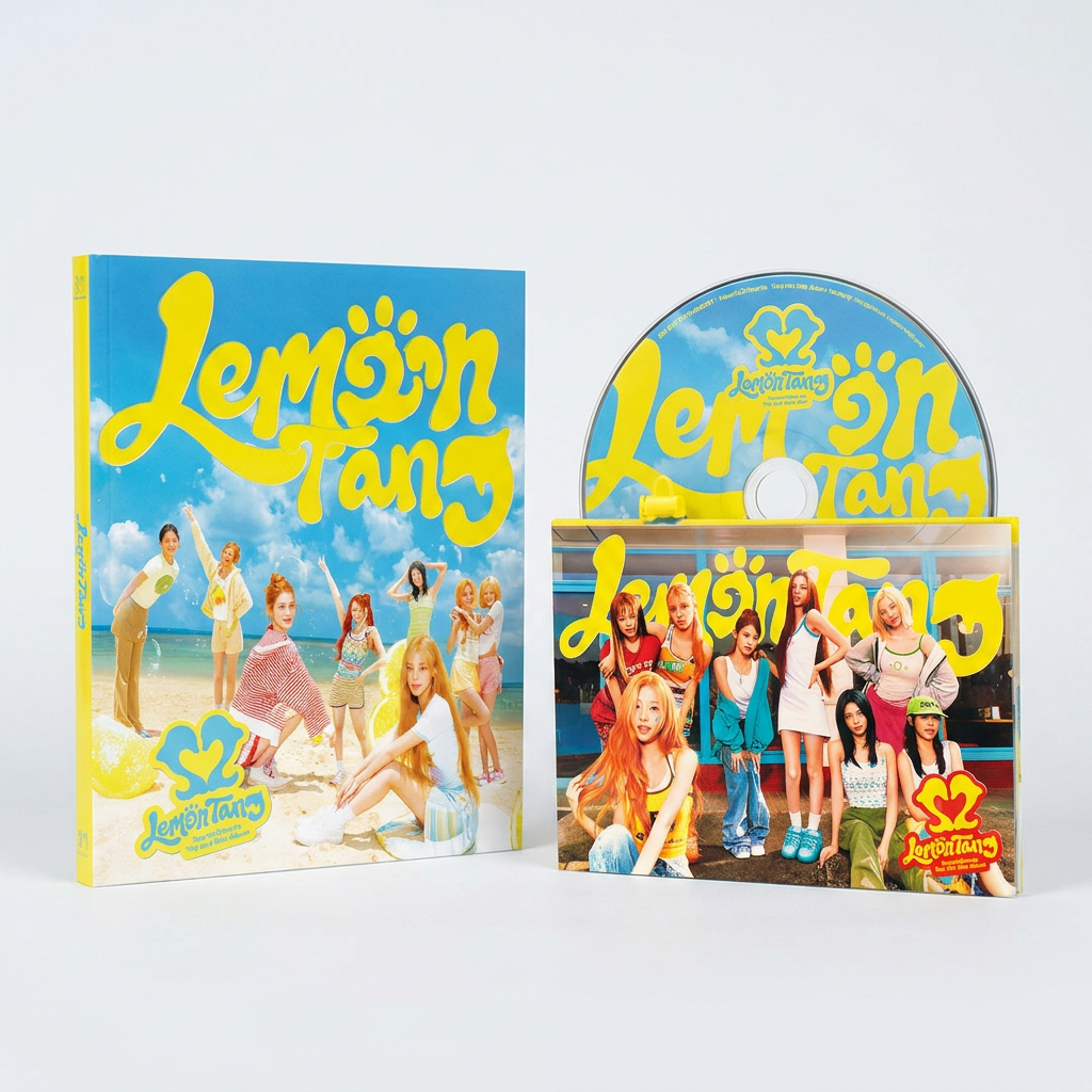 SM ENTERTAINMENT Hearts2Hearts Lemon Tang The 2nd Mini Album, 포토북 2종