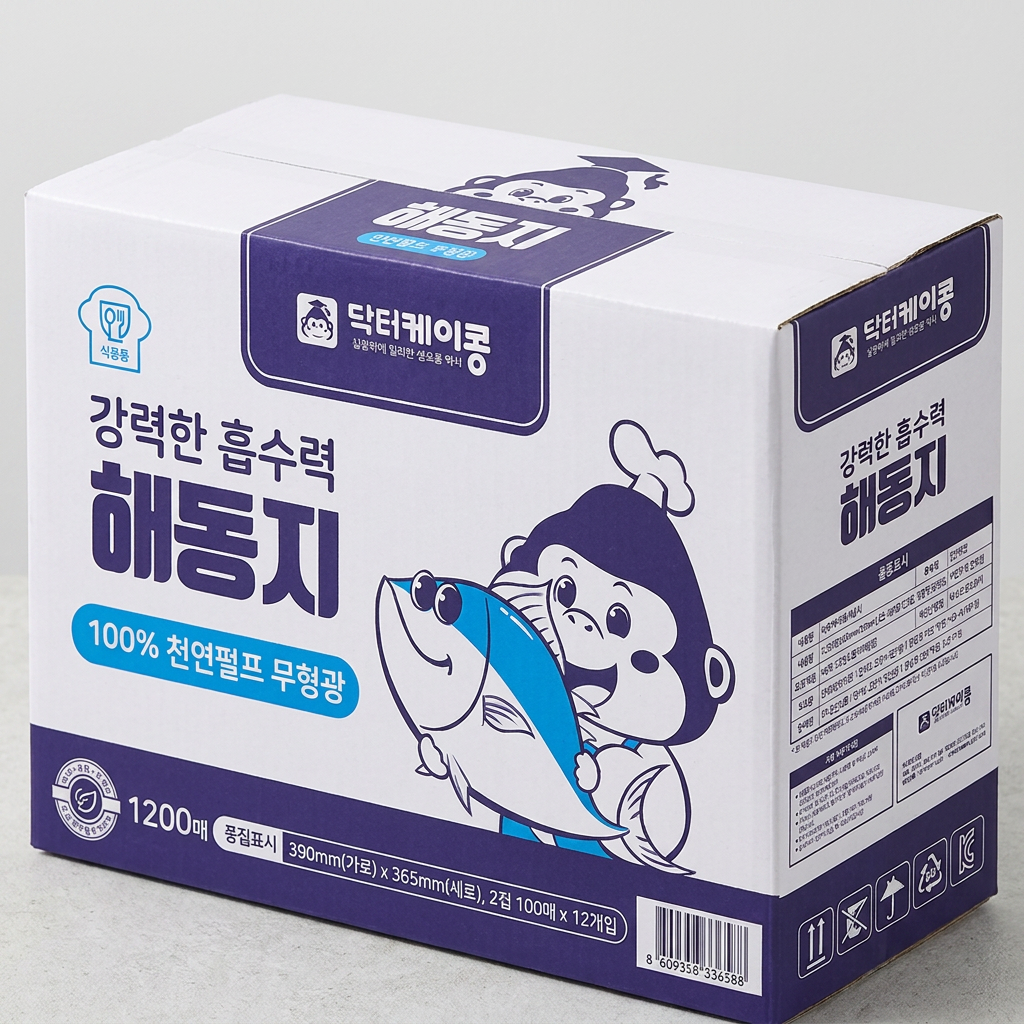 닥터케이콩 해동지 미트페이퍼, 1200매