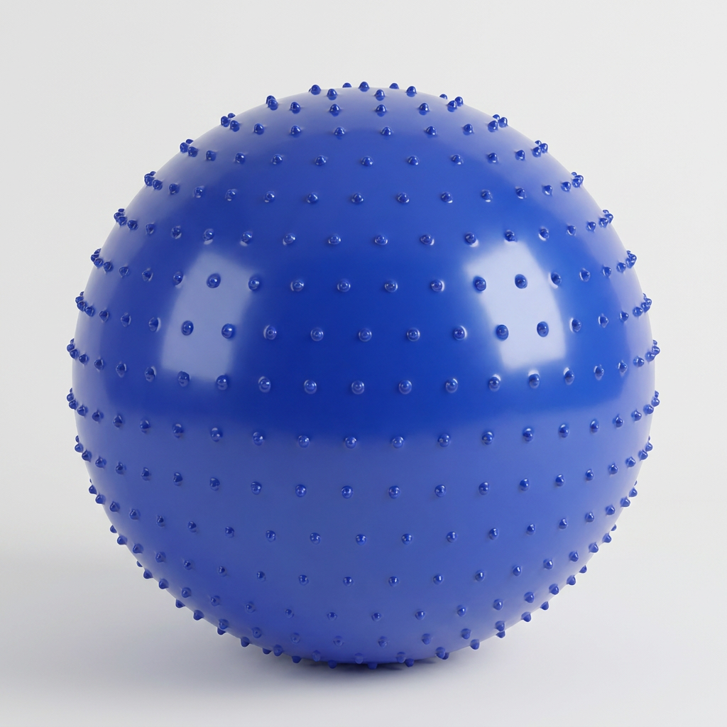 멜킨 안티버스트 마사지 짐볼, 블루, 65cm