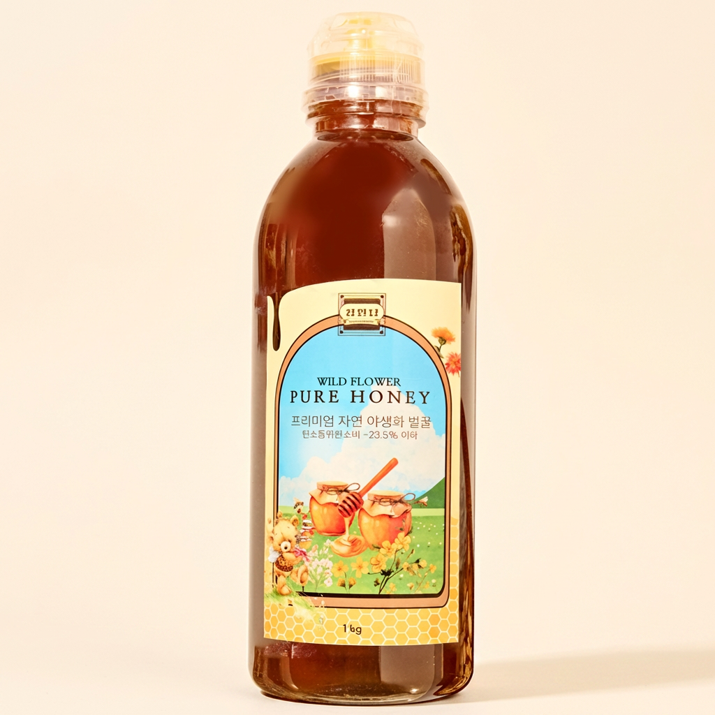 정원담 프리미엄 자연 야생화 순수 벌꿀, 1kg
