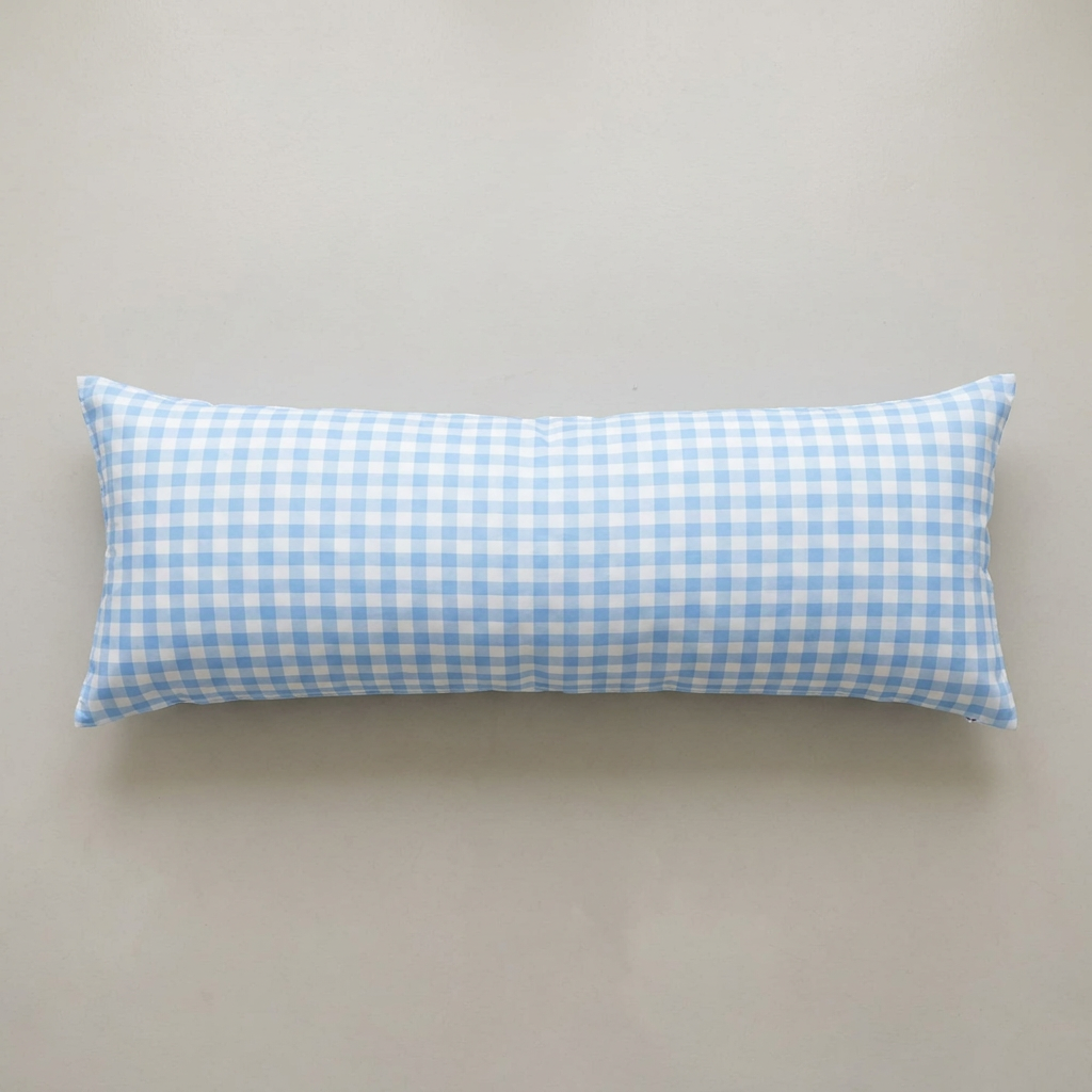 BEDDING 인견 바디필로우, 블루, 30x90cm