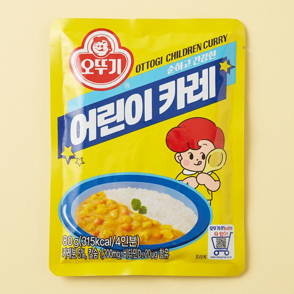 오뚜기 어린이 카레, 80g, 1개