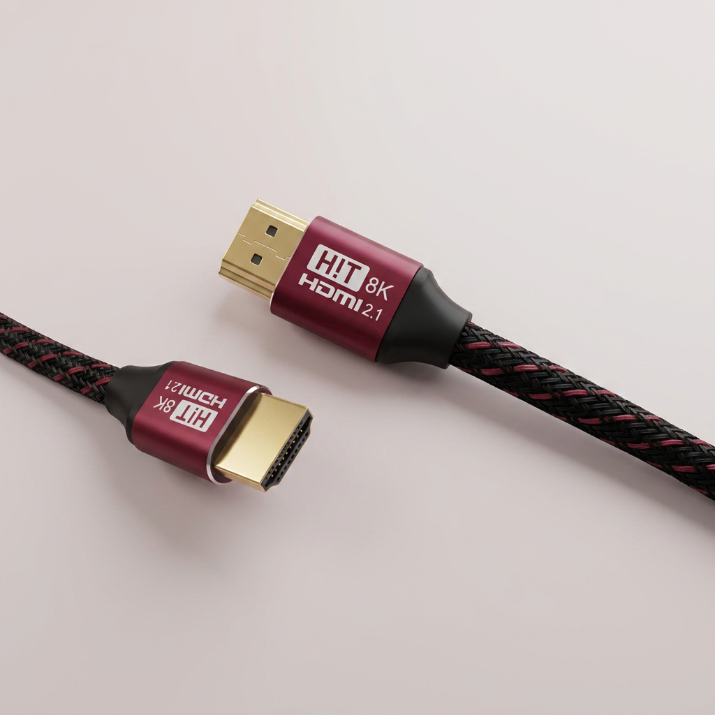 HIT Ultra HDMI 2.1 UHD 8K 케이블 HIT-H005, 50CM, 1개