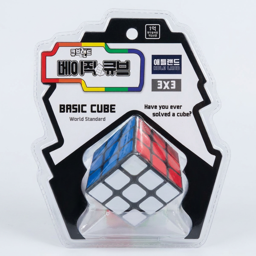 큐브랜드 베이직 큐브 3X3 DM, 큐브 3X3, 베이직, DM