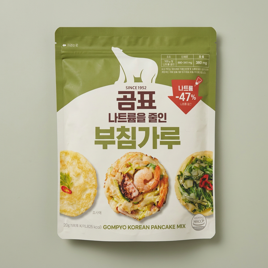 곰표 나트륨을 줄인 부침가루, 500g, 1개