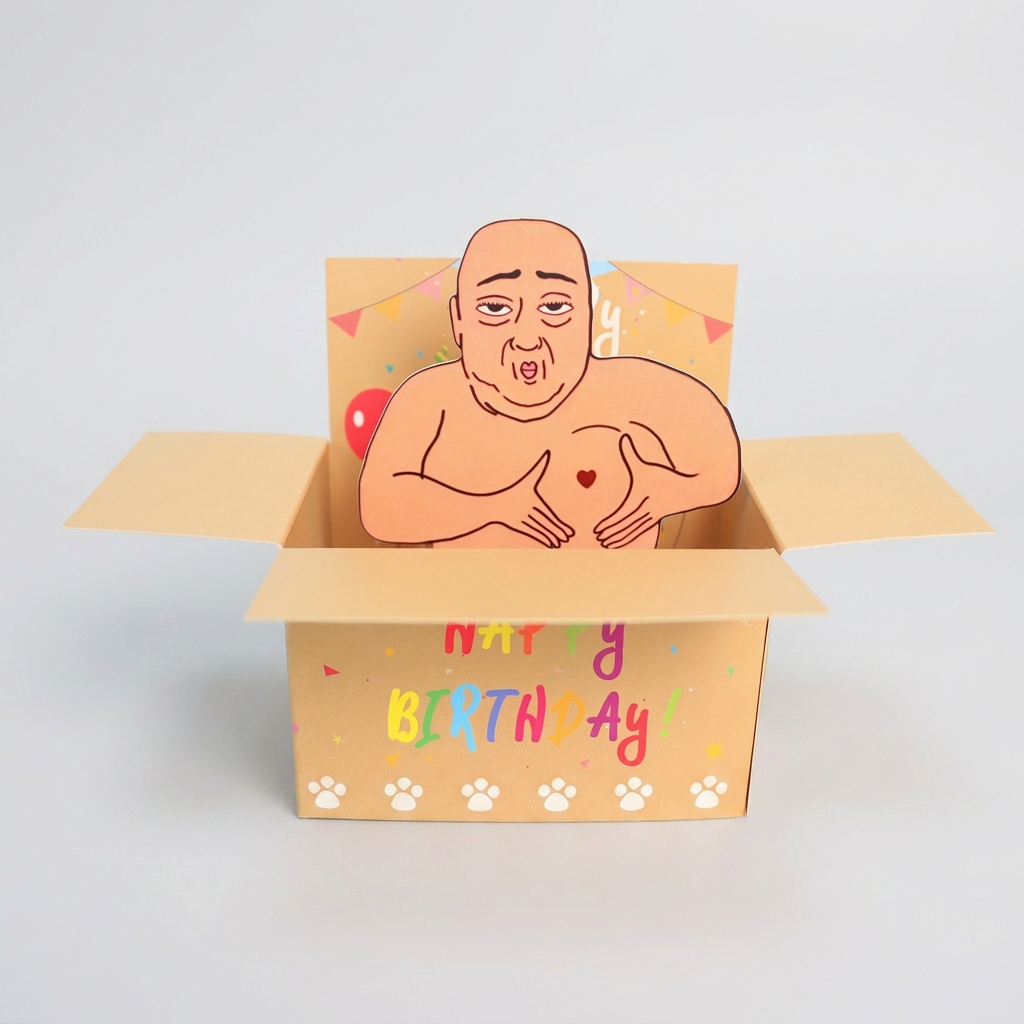 부담스러운 대머리 편지, 1개