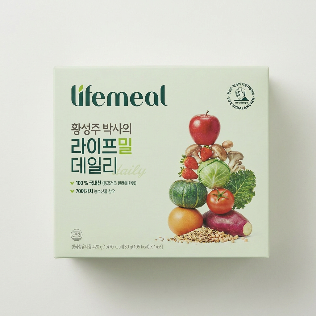 이롬 황성주 1일1생식 라이프밀 데일리, 420g, 14포, 1개